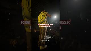 What a rap 💯 @badshahlive #badshah #badboyshah #theunfinishedtour #desihiphop #dhh #indianhiphop