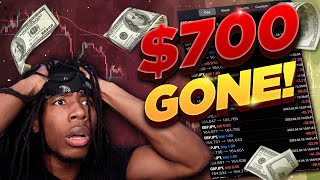 HARSH TRUTH of Day Trading (I Lost $700 in 2hrs Over Trading)