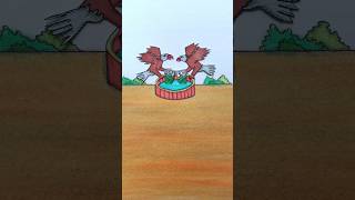 The birds are protecting the baby mermaids.💔😍