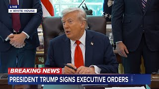 President Trump signs executive order ending cashless bail in Washington, DC: LIVE
