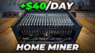 Making $40 A DAY With A Cellphone Crypto Home Miner