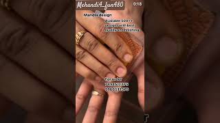 #beautiful easy mehandi design #partyhenna #simplemehndi #trendingshorts2024 #short video❤💚🧡🤎💙💛