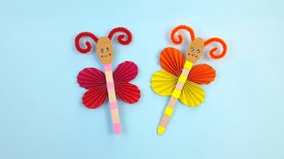 DIY / Paper Butterfly / Easy Paper Crafts For Kids