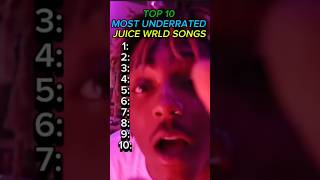 Top 10 Most Underrated Juice Wrld Songs #shorts #juicewrld #top10