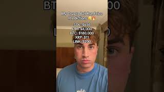 My Crypto Bullrun Price Predictions 🔥 #crypto #priceprediction #cryptopriceprediction