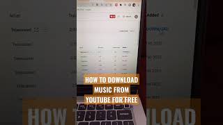 how to download music from youtube - for free - learn more
