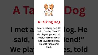 Learn English Through Stories Level 3 ⭐️ A Talking Dog  | Motivational English Story #gradedreaders