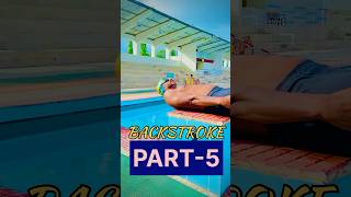 Swimming  🏊|Part-5| Backstroke improvement New Video #improve #swimming  #motivation ##ytshorts2025