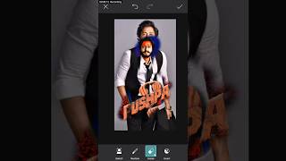 pushpa 2 new poster design replac alluarjun || ft shreyas talpade #tranding #viral #ytshorts #edit