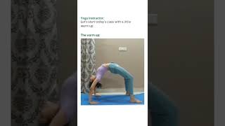 Are you good with such warmups? #yogamemes #yogimemes #funnymemes