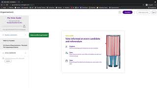 How To Navigate a BallotEngine Voter Guide