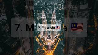 Top 10 Best Countries to Visit in Asia #viral #shorts #shortsvideo #travelasia  #visitasia #top10