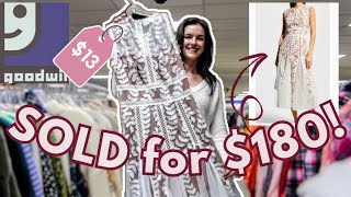 $13 Goodwill Find SOLD for $180!! Thrift Trip JACKPOT!