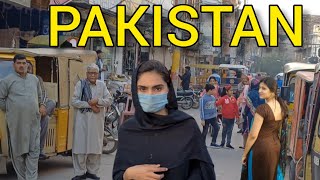 INCREDIBLE PAKISTAN Walking Tour in Most BUSY Street