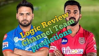 PBKS vs DC and SRH vs RR ipl 2021 Team prediction, GL tips , SL tips... pitch report..