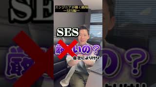 エンジニアが働いてる「SES」ってなんだ？#エンジニアになりたい #エンジニア転職 #エンジニア年収 #shorts