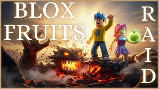 Teamed Up for a Blox Fruits Raid ⚔️🔥 | Roblox