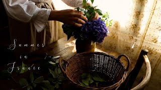 Slow life in the French countryside, peaceful baking, finding joy in the small things, Silent vlog🪻🌿