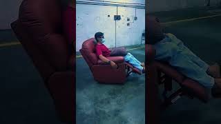ROK recliner in Sienna  #laziosofa #shorts