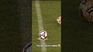 One in million shots in football