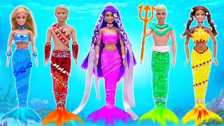 From Clay to Mermaid Wedding! 💍✨ Barbie’s Glittery Ocean Fairytale DIY!