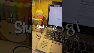 ⋆.˚ASMR Study Vlog| Study With Me  #shorts #asmr #aestheticstudying #studyvlog #studytips