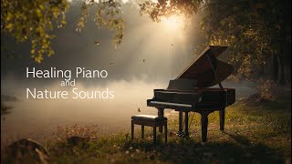 Healing Piano and Nature Sounds | Relaxing Background Music for Study & Work