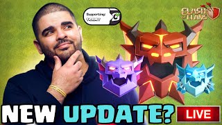 NEW Ranked Mode Update COMING TODAY? Legend League is GONE! (Clash Of Clans LIVE)