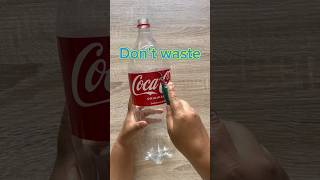 Recycle the coke bottle/ bottle craft idea 💡 #shorts #bottlecraft #shortsfeed