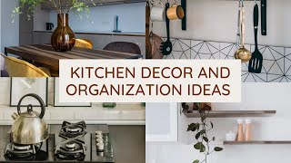 Tips On Kitchen Decoration And Organisation | MUST HAVE Kitchen Decor Products | Kitchen makeover