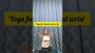 Working whole day on keyboard/keypad?  Try this! #Yogaforwrist #yogaforbeginners #yogaforeveryone