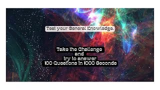 Take the Challenge #challenge #quiz #facts #100 #question #trending