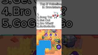 TOP 5 BRAWLSTARS VOICELINES 🤣