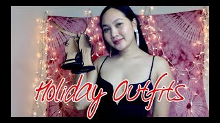 FASHION NOVA HOLIDAY OUTFITS + TRY ON || Edeness