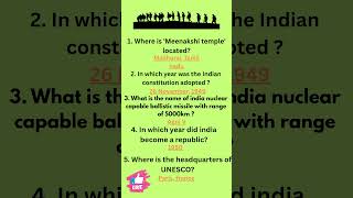 most repeated gk static questions in exam