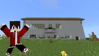 Mostrando minha nava casa no Minecraft 
