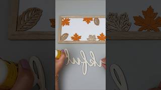 Quick & Easy Dollar Tree Fall DIY ❤️ #dollartree #diyhomedecor #diy
