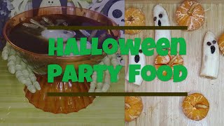 Halloween party food