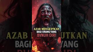 Azab Bagi Orang Yang Bvnuh Diri #kisahislami #feedshorts