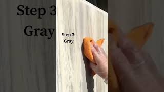 Faux Weathered wood effect WITH PAINT #diy #home #painting #natural #furniture #design