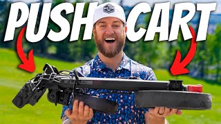 Thinnest Golf Push Cart Review  // Big Max Blade IP