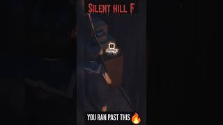 Everyone Missed THIS Silent Hill F Upgrade Location #shorts  #viralshorts #gamingsecrets