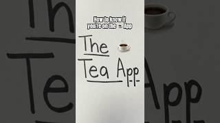 You are who you are :) #teaapp #tea #selflove #anxiety #motivation