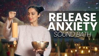 Heal Your Anxiety with this Sound Healing Therapy | Sound Bath Meditation