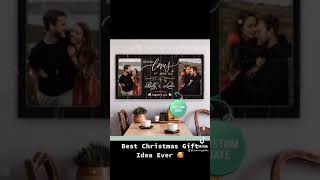 Personalized Christmas Gift For Wife | Xmas Gift For Husband | Christmas Canvas Gift Ideas