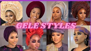 Spice up your outfit using this beautiful Trendy African Gele|Turban|Headwrap styles in 2023 🔥💝