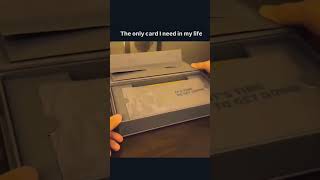 The only card I need in my life 💓 #diplomatictensions #businessclass #business #motivation #shorts