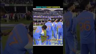 Indian cricket team championship trophy funny moments 😂 | cricket ke shorts