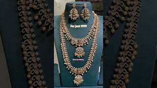 Victorian semi bridal set  #srhvsmi #omnamovenkateshaya #victorianjewellery #trending #viralvideo