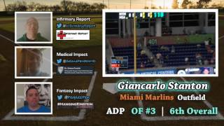 InfirmaryReport w FantasyDoctor - Giancarlo Stanton
